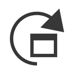 Rotate Canvas Right SVG Icon
